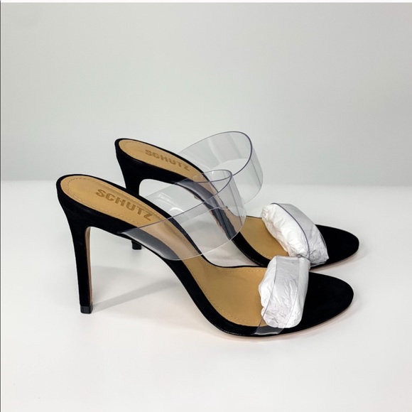 * NEW Schutz Ariella Heel in Transparente Salto - Picture 4 of 8